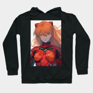 Asuka Langley Soryu - Evangelion Art Hoodie